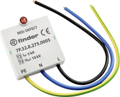 Изображение Finder Ogranicznik przepi Typ T3 (kapsuka do puszki i gniazda) warystor + iskiernik 7P.32.8.275.