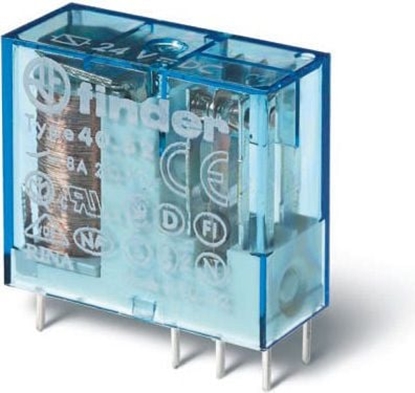 Picture of Finder Przekanik 2P 8A 12V DC czua cewka (40.52.7.012.0000)