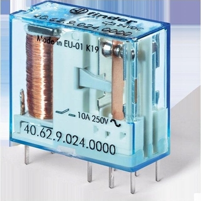 Attēls no Finder Przekanik miniaturowy PCB 2P 10A 24V DC 40.62.9.024.0000