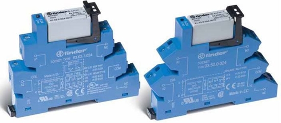 Picture of Finder Przekanikowy modu sprzgajcy 14mm 2P 8A 24V AC / DC styki AgNi zaciski rubowe DIN 35mm (38.52.0.024.0060)