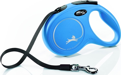Picture of Flexi NEW CLASSIC M TAMA 5m NIEBIESKA