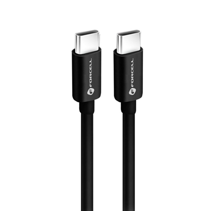 Picture of Forcell Cable USB C to USB C Forcell F-Energy QC4.0 PD 3A 60W 3 m C338 black