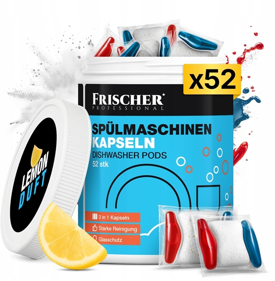 Picture of Frischer Kapsuki do zmywarki 3in1 52szt.