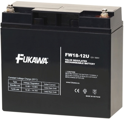 Picture of Fukawa Baterie - FW 18-12 U (12V/18Ah - M5), ywotno 5 lat