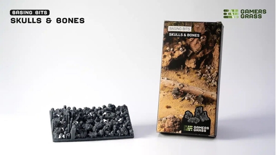 Изображение Gamers Grass Basing Bits - Skulls and Bones