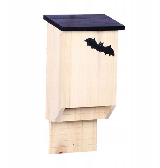 Изображение Garden&Fun Budka dla nietoperzy drewniana 19x12x39 cm