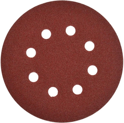 Изображение Geko Papier cierny na dysk 125mm P220,krki 8 otworów(50/2000)