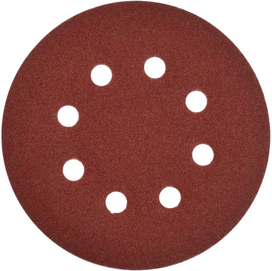 Изображение Geko Papier cierny na dysk 125mm P220,krki 8 otworów(50/2000)