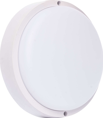 Изображение Germina Oprawa piwniczna LED, 15 W, 1250 lm, 4000 K, IP54, okrga, biaa, GERMINA