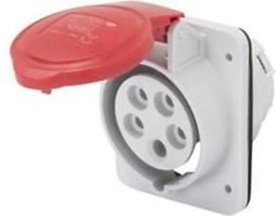 Изображение Gewiss Gniazdo stae czerwone 32A 400V IP44 (GW62220H)