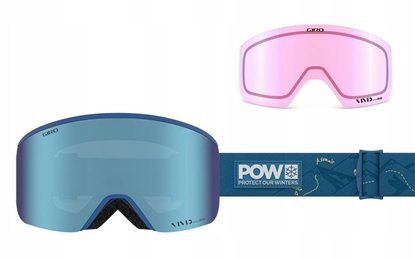 Picture of Giro Gogle zimowe AXIS POW (OTG) (Cylindrical) (Lustro kolorowe VIVID-Carl Zeiss ROYAL 19-42% S2 + Lustro kolorowe VIVID-Carl Zeiss INFRARED 43-79% S1)