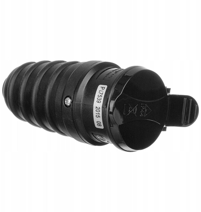Picture of Gniazdo gumowe 2P+Z IP44 250V~ 16 A 3680W 50Hz z klapk 24017