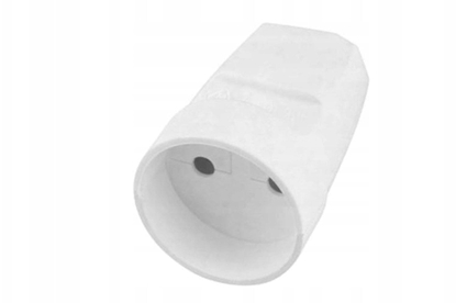 Picture of Gniazdo przenone bez uziemienia 2P 250V IP20 biae 34007