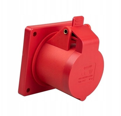 Picture of Gniazdo siowe do wbudowania 16A 3P + uziemienie GSW-4-16/22