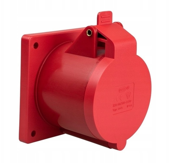 Изображение Gniazdo siowe do wbudowania 32A 3P + N + uziemienie GSW-5-32/22