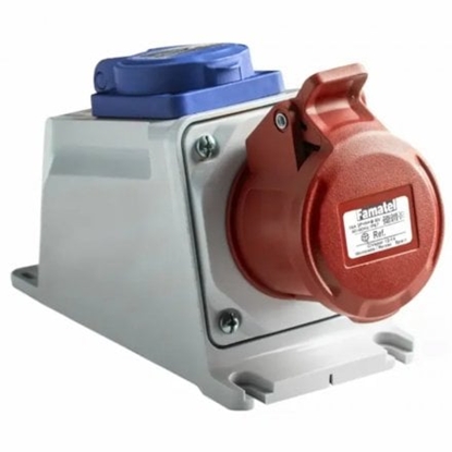 Picture of Gniazdo stae 16A 4P 400V + GS IP54 gniazdo z bolcem 23605F