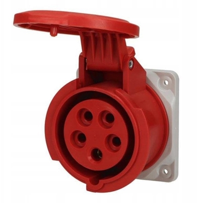 Picture of Gniazdo tablicowe proste 16A 5P 400V IP54 SP23371