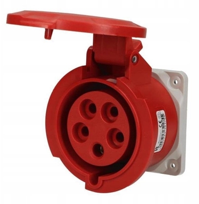 Picture of Gniazdo tablicowe proste 32A 5P 400V IP54 SP23373