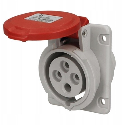 Picture of Gniazdo tablicowe skone 16A 4P 400V IP54 SP23330
