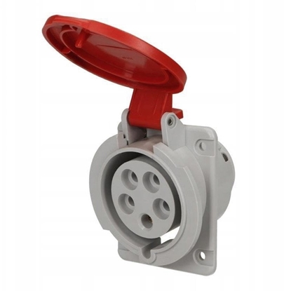 Picture of Gniazdo tablicowe skone 32A 5P 400V IP54 SP23333