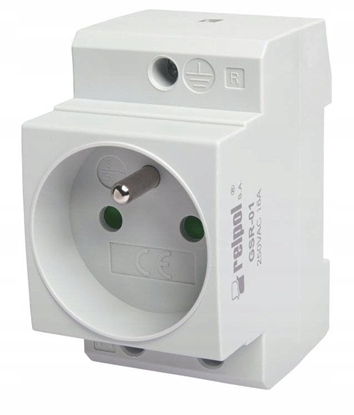Изображение Gniazdo wtykowe na szyn DIN 35 mm 16A GSR-01 2617103