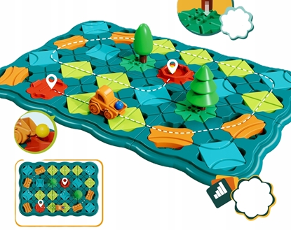 Picture of Gra logiczna labirynt drogowy IQ