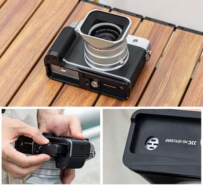 Picture of Grip Klatka Stabilizator Uchwyt Na Kciuk Palec Do Fuji Fujifilm Gfx 100rf / Hg-gfx100rf Black