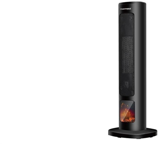 Изображение Grzejnik kolumnowy PTC 2000W czarny GW-0001