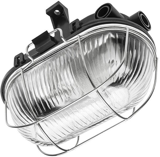 Picture of GTV Oprawa kanaowa SANGUESA KAM E27 max.40W AC220-240V IP54 kratka z ABS/szka/metalowa czarna OS-KAM060-10