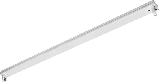 Picture of GTV Oprawa wietlówkowa OSL SLIM 1x120W T8 LED G13 AC230V IP20 z okablowaniem pod wietlówki LED natynkowa biay (OS-OSL1120S-00)