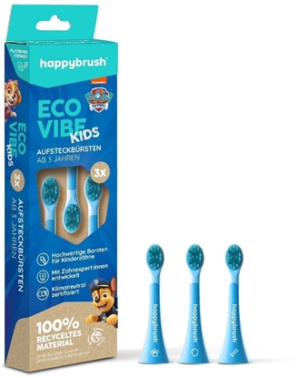 Attēls no Happybrush EcoVibe* Kids Paw Patrol 3 szt. Niebieski