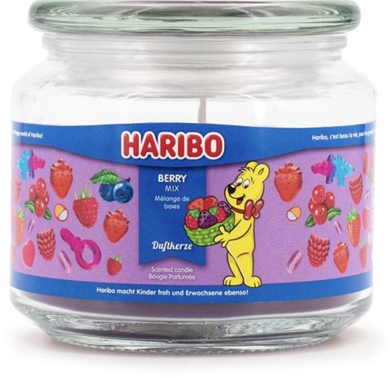Picture of Haribo A2168 wieca Okrgy Jeyna, Malina, Róowa Truskawka 1 szt.