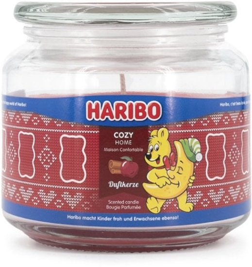 Picture of Haribo A2203 wieca Okrgy Jabko Cynamon Czerwony 1 szt.