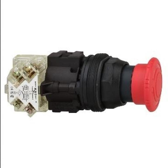 Изображение Harmony 9001SK Napd przycisku grzybkowego bezpieczestwa czerwony, 1NC+1NO, 250V, 10A