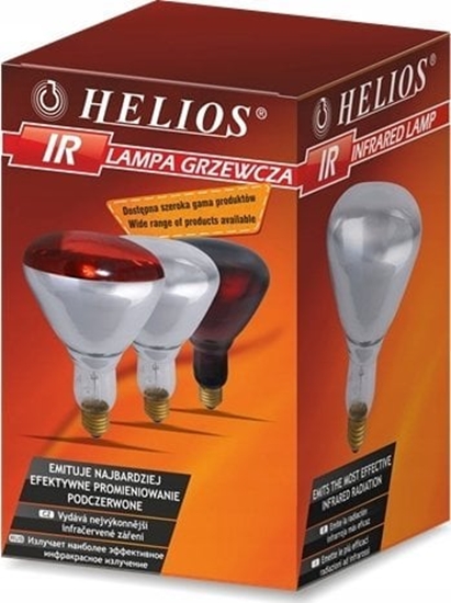 Picture of Helios Promiennik podczerwieni - przeroczysty R125 E40 375W 230V szko twarde PRO-2715