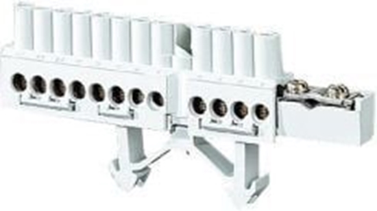 Изображение Hensel Listwa zaciskowa na szyn 1x25 + 12x16mm2 Cu biaa Mi NK 14 (HPL2000337)