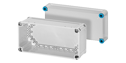 Изображение Hensel Obudowa bez przetocze 300x150x170mm pokrywa szara - K0101