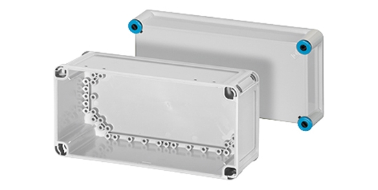 Picture of Hensel Obudowa bez przetocze 300x150x170mm pokrywa szara - K0101