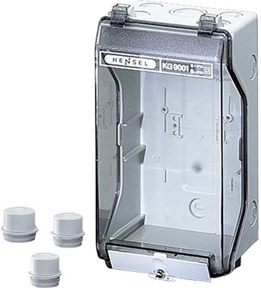 Изображение Hensel Obudowa pusta KG, IP 65 przy zast. d. EDK/AKM, 136x253x115 KG 9001 (3300139)
