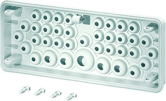 Picture of Hensel Pyta przepustowa 38 x dugo membran do 7-29mm IP65 do cianek 300mm Mi FP38 (HPL2000318)