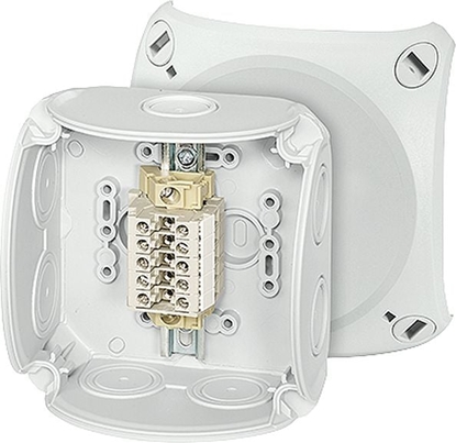 Изображение Hensel Puszka odgana 104x104x70 5x4mm2 CU/AL IP66 szara RK 0405 T (62000174)