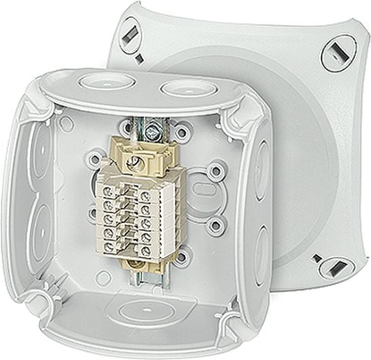 Изображение Hensel Puszka odgana 93x93x62 5x2,5mm2 CU/AL IP66 szara RK 0205 T (62000172)