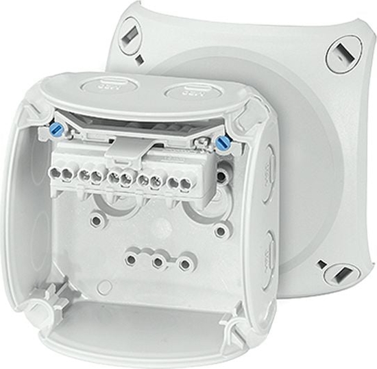 Изображение Hensel Puszka odgana n/t 5x2,5mm2 93x93x62mm szara IP66/67 KF 0202 G (62000043)