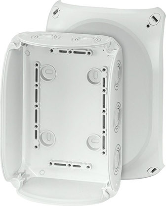 Изображение Hensel Puszka odgana n/t bez zacisków 180 x 130 x 77mm szara IP66/67 KF 1000 G (62000057)