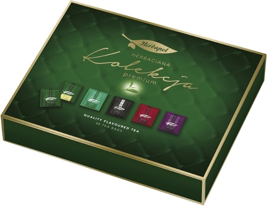 Picture of Herbapol Herbaciana kolekcja premium 48 torebek (zielona)