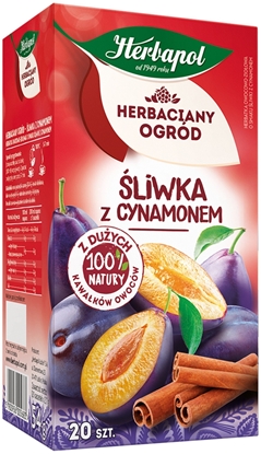 Picture of Herbapol Herbata owocowa Herbaciany Ogród - liwka z cynamonem 20 torebek