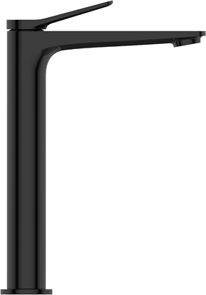 Picture of HIGH WASHBASIN MIXER NESTOS BLACK GLOSS