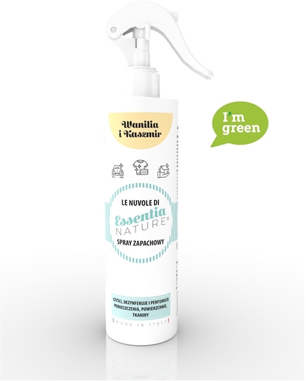 Изображение Hintenso Odwieacz w sprayu do tkanin i wntrz, Wanilia i Kaszmir, 250 ml