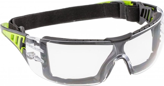 Picture of Högert Technik LOTZEN okulary ochronne bezbarwne/zielone uni