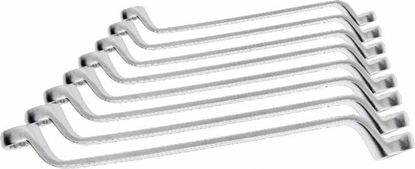 Attēls no Högert Technik Zestaw kluczy oczkowych 8 szt., CrV, 6-22 mm, DIN 838 HT1W598